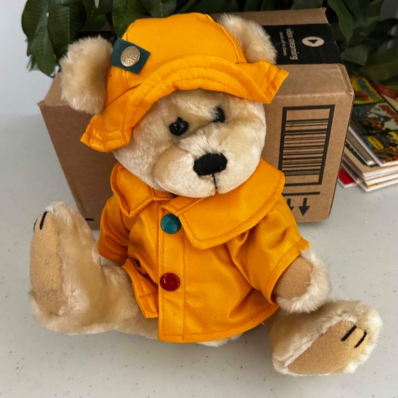 8BRASS BUTTON BEARS COLLECTION, PICKFORD BEARS, SET OF 8, POLYESTER FIBER, NAMED - Picture 8 of 12